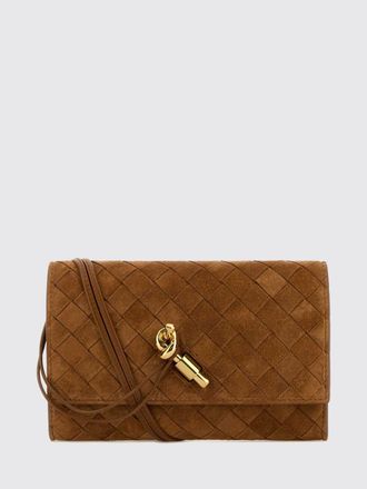 Bottega Veneta Andiamo Intrecciato Suede Mini Crossbody Bag