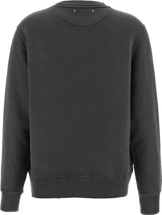 Golden Goose Crystal-Embellished Sweatshirt - Charcoal
