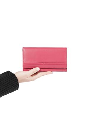 Melluso Portafogli donna in pelle fuxia cp215
