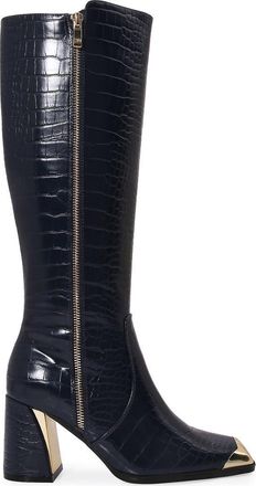 Ninety Union Lux Block Heel Knee High Boot in Navy at Nordstrom Rack, Size 10