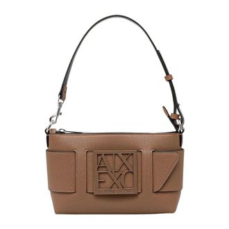 A|X Armani Exchange Borsa a spalla Hobo - - Bags - Donna - Marrone - ONE SIZE
