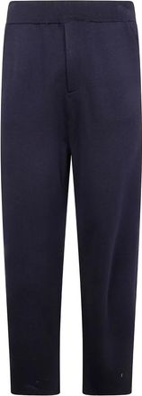 Emporio Armani Donkerblauwe Broek - Heren - Sweatpants - Blauw - L - Broeken