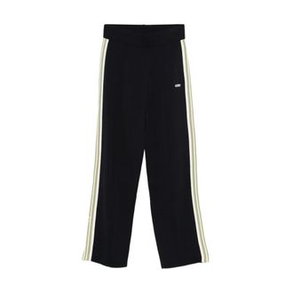 Autry Training Trousers, male, Black, Size: S Knitted Viscose Joggers