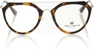 Frankie Morello Aviator Stijl Bril - Schildpad Ontwerp - Dames - Brillen - Bruin - ONE Size - Accessoires