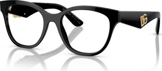 Dolce & Gabbana 53mm Phantos optical glasses in Black at Nordstrom
