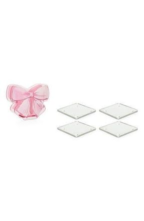 Core Home 5-Piece Acrylic Coasters & Holder Set in Multi at Nordstrom Rack