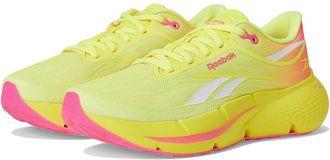 Reebok Zignition Womens Running Shoes Electric Yellow/Atomic Pink/Chalk : 5 B - Medium, Synthetic