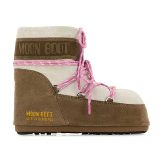 Moon Boot Moon Boot, Winter Boots, female, Multicolor, Size: 9 US Icon Low Ankle Boots
