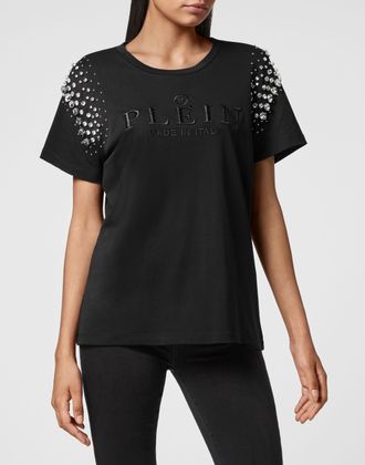 Philipp Plein T-Shirt Ronde Hals Iconic Plein