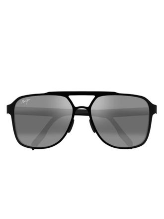 Maui Jim Occhiali da sole 2nd Reef squadrati - Nero
