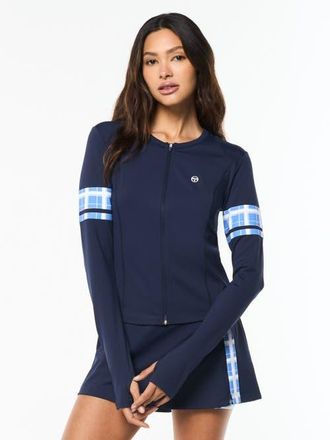 Sergio Tacchini Lara Contour Jacket in Maritime Blue at Nordstrom, Size Xx-Large