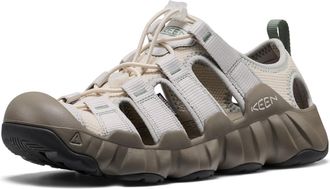Keen Mens Hyperport H2 Closed Toe Breathable Easy On Comfortable Hiking and Water Sandals, Brindle/Vapor, 10.5 UK