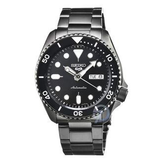 Seiko Casual waterproof Sports Mechanical Black SRPD65K1