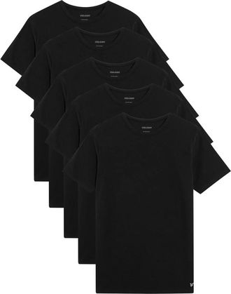 Lyle & Scott Heren, Tops, Zwart, Maat: XS Katoen