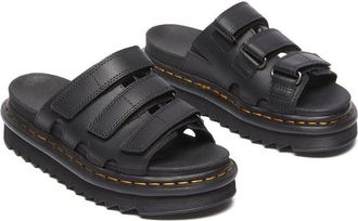 Dr. Martens Rain slide leren muiltjes Athena