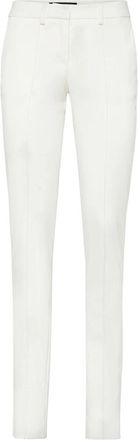 Philipp Plein Cady Office Broeken Fatale - Dames - Skinny broeken - Wit - M - Wol - Broeken