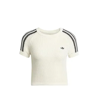 adidas Cali Crochet Logo T-shirt