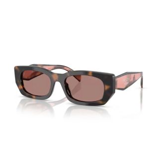 Prada Stylish Black Sunglasses - unisex - Prada - Sunglasses - Brown - ONE SIZE - Accessories