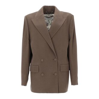 Golden Goose Journey DB Blazer - - Jackets - Donna - Marrone - S
