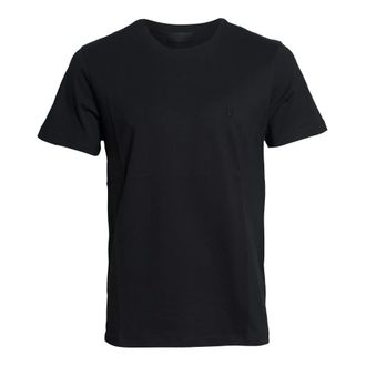 Dondup T-Shirts, male, Black, Size: 2XL Crew neck T-shirt