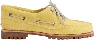 Timberland Authentieke Bootschoen - Dames - Bootschoenen - Geel - 37 EU - Leer - Schoenen