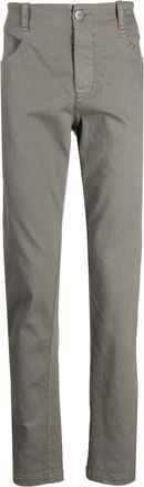 Transit Par-Such mid-rise slim-cut trousers - men - Cotton/Polyester/Elastane/Cotton - L - Grey