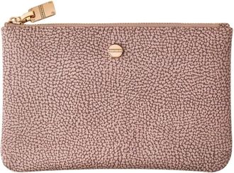 Borbonese Bustina Portadocumenti - Dames - Portefeuilles - Bruin - ONE Size - Polyester - Accessoires