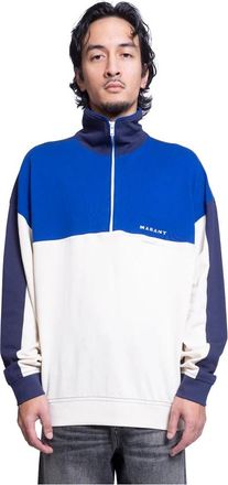 Isabel Marant Stijlvol Sweatshirt - Heren - Sweatshirts - Veelkleurig - S - Katoen - Hoodies & sweatvesten
