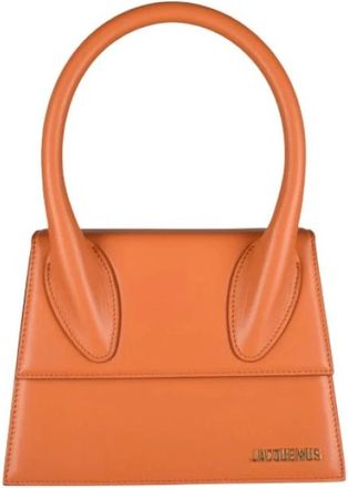 Jacquemus Pre-owned Le Grand Chiquito - Dames - Vintage Handtas - Oranje - ONE Size - Leer - Vintage