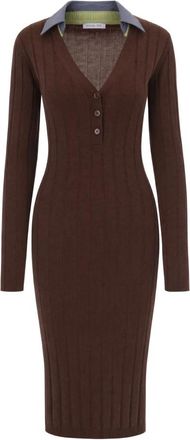 Patrizia Pepe Mujer, Vestidos, Marr&oacute;n, Talla: M