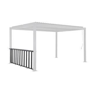 Sweeek Barra de para p&eacute;rgola bioclim&aacute;tica de aluminio, 3m, antracita