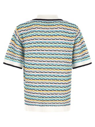 Casablanca Tuck Stitch Shirt - Multicolor