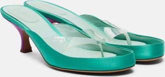 Chlo&eacute; Chlo&eacute; Sandalias Junie con sat&eacute;n