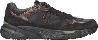 Premiata Black Mase Leather Sneakers
