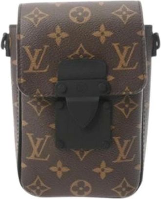 Louis Vuitton Pre-owned Cross Body Bags, male, Brown, Size: ONE SIZE Pre-owned Shoulder Bag