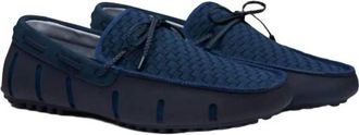 Swims Mens Woven Driver Loafer In Navy