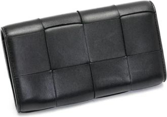 Bottega Veneta Pre-owned Wallets, female, Black, Size: ONE SIZE Pre-owned Wallet