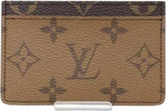 Louis Vuitton Pre-owned Canvas Portemonnee - Dames - Vintage Accessoires - Bruin - ONE Size - Vintage