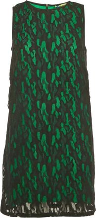 Versace Jeans Couture Abito smanicato in pizzo - Verde