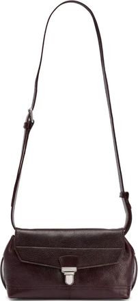 Christophe Lemaire Borsa a spalla Gear piccola - Marrone