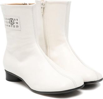 Maison Margiela Ankle Boots With Logo
