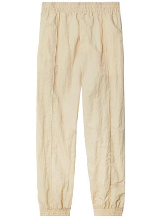 Burberry Mens Nude Cotton Pants - Ivory - Size Small