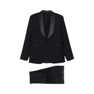 Tagliatore Heren, Pakken, Blauw, Maat: M