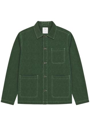 Percival Denim Jacket - Green - XL