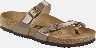 Birkenstock Womens Mayari Regular Fit Graceful Taupe 1016408 - Brown - Size UK 7.5