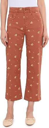 Toad&Co Earthworks Wide Leg Crop Pants Womens Casual Pants Copper Print : 12 26, Canvas/Cotton/Denim