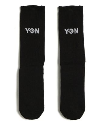 Yohji Yamamoto x Neighborhood logo socks - Black