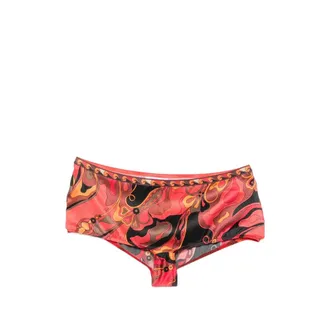 Pucci Bottoms, female, Multicolor, Size: M High-cut Briefs