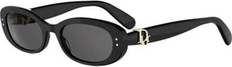 Dior Sunglasses, female, Black, Size: 52 MM Oblique B1I Sunglasses