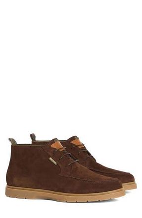 Barbour Tucker Chukka Boot in Coffee Suede at Nordstrom Rack, Size 12